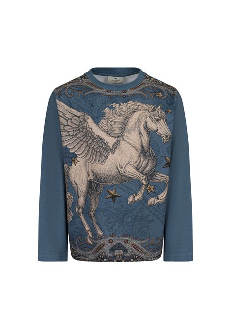 T-shirt con stampa ETRO KIDS | GZ8H70 Z3693617BG